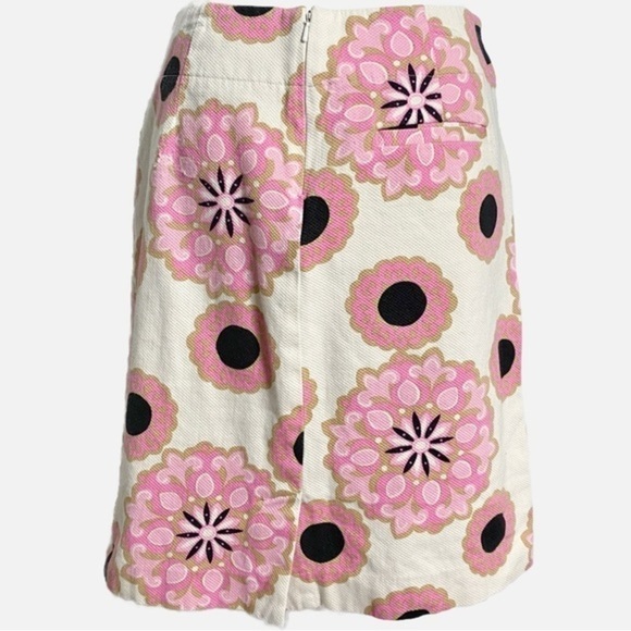 Willi Smith Pink Medallions‎ Mini Skirt - Picture 2 of 11